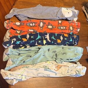 Assorted Baby Footed Pajamas